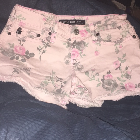 Big Star Pants - Big Star Alex Mid Rise Printed